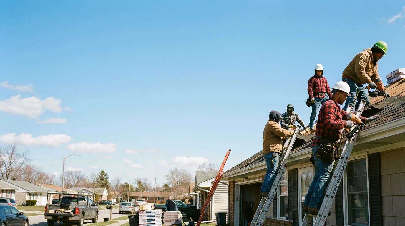 Roofing in Farwell, MI near me